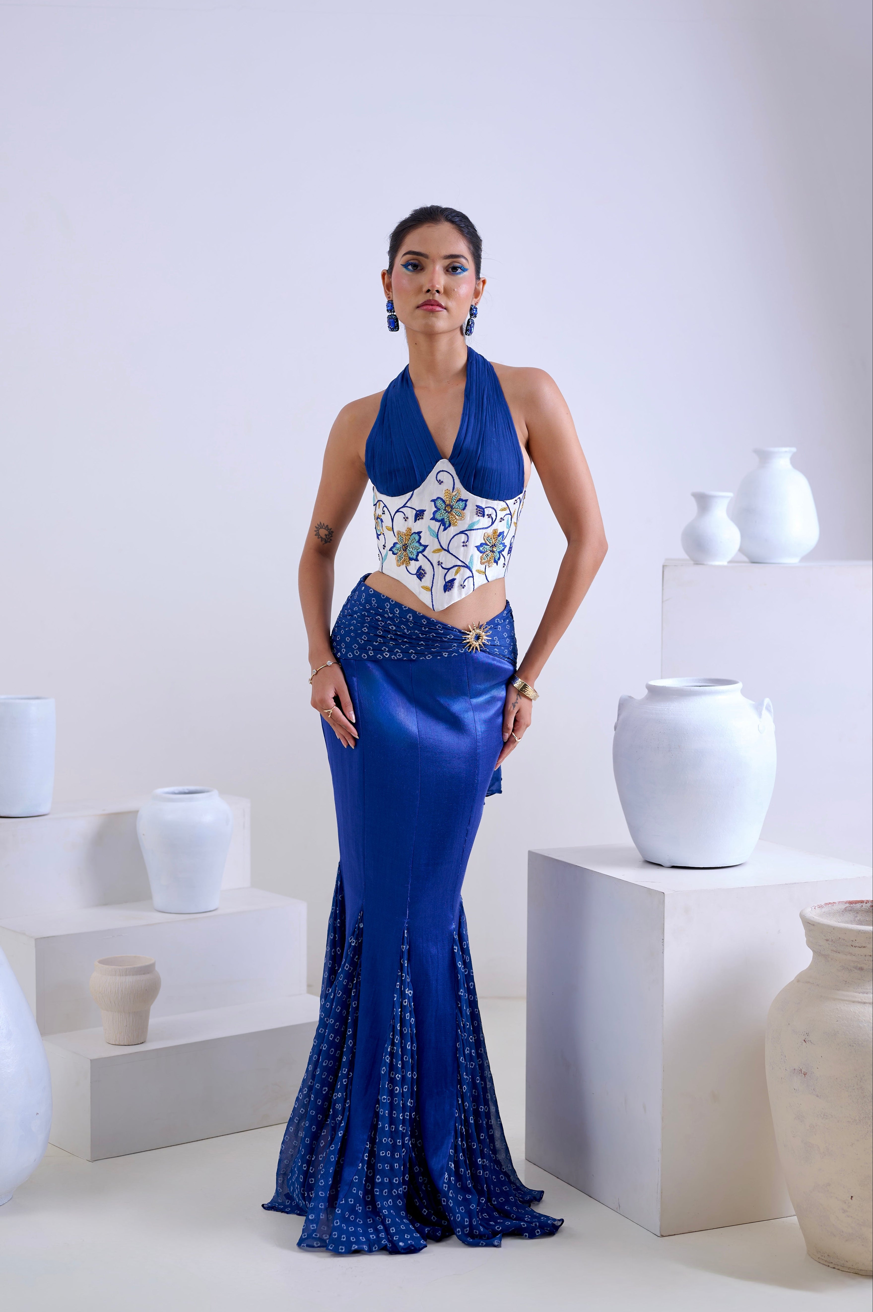 Bandhani Glaze Skirt