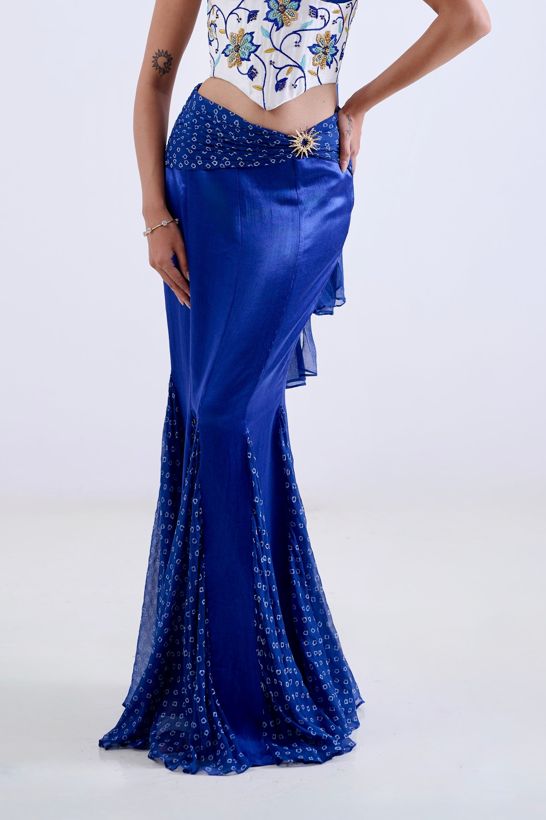 Bandhani Glaze Skirt